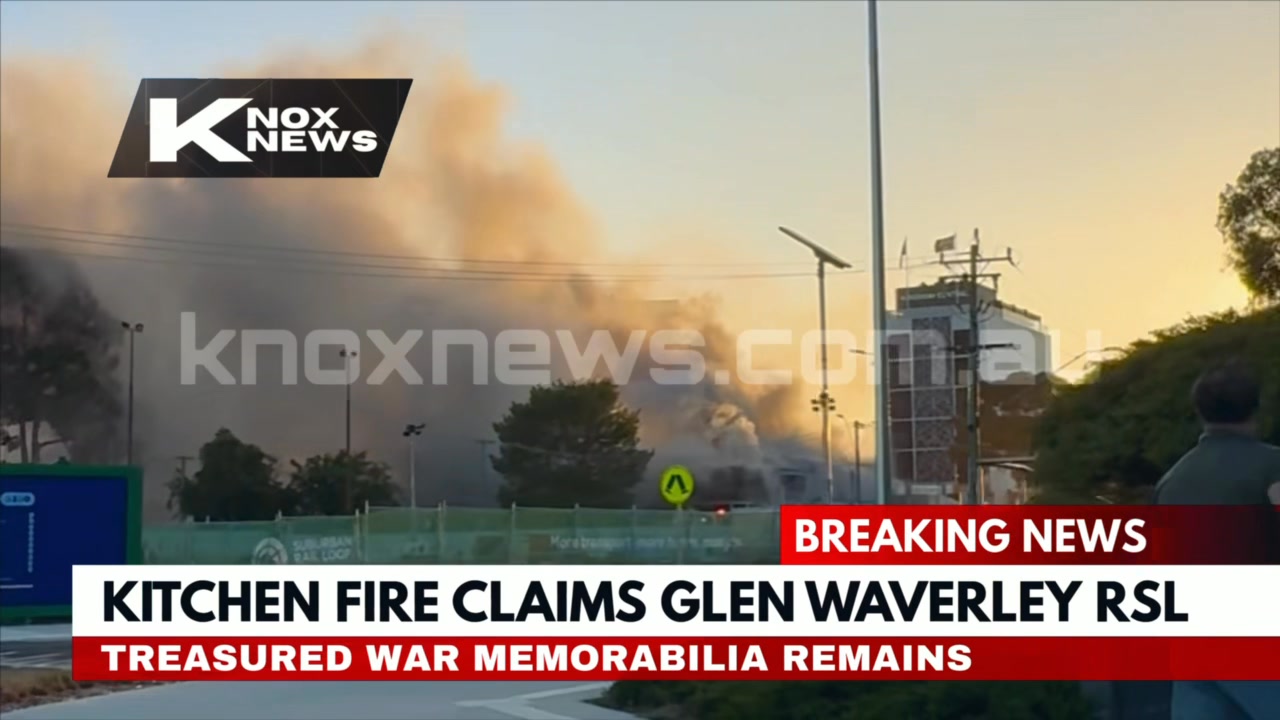 Glen Waverley RSL Fire: Memorabilia Saved Amid Extensive Damage